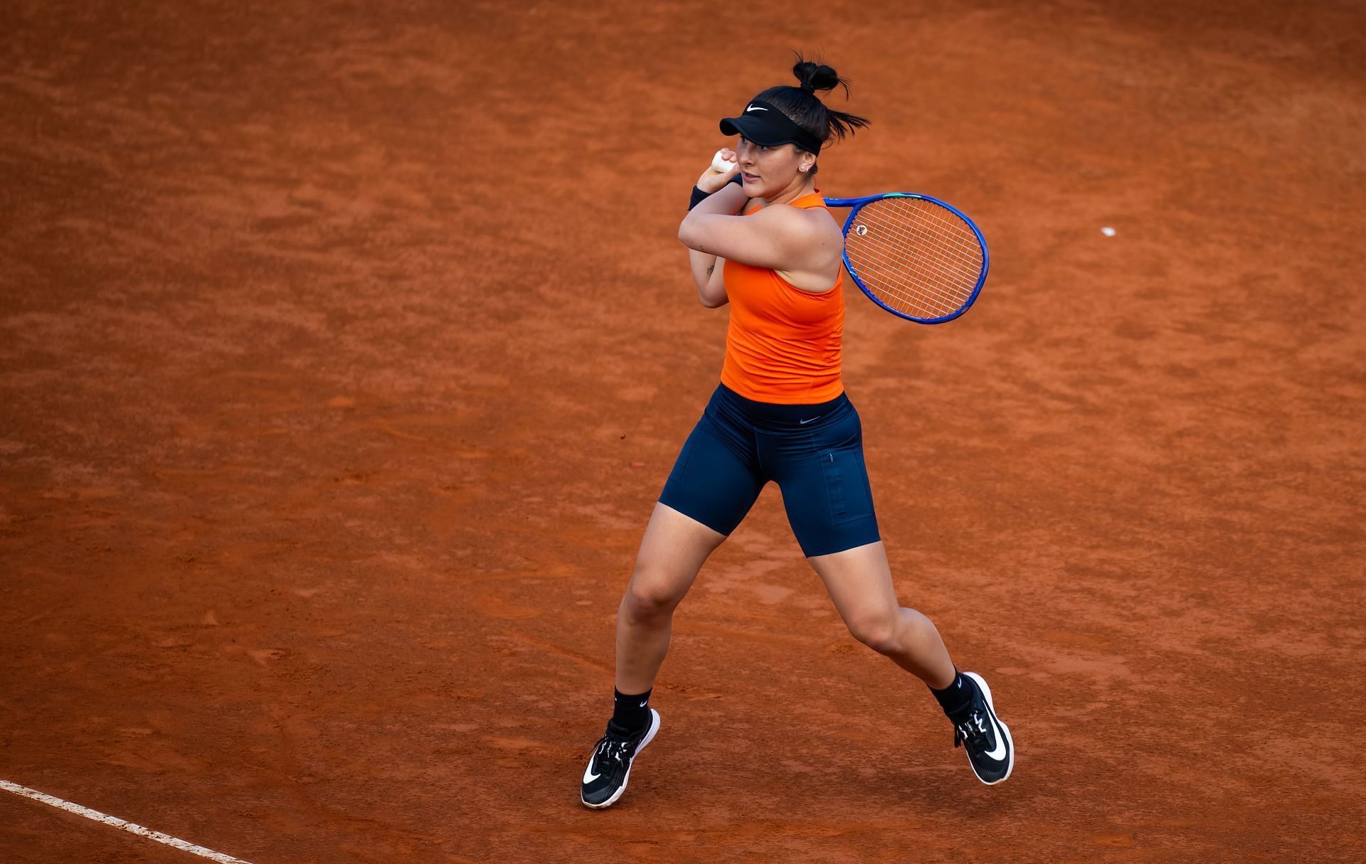 Bianca Andreescu at the Italian Open 2025. (Photo: Getty)